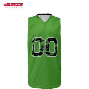 100% Polyester V-neck Basketball Jersey