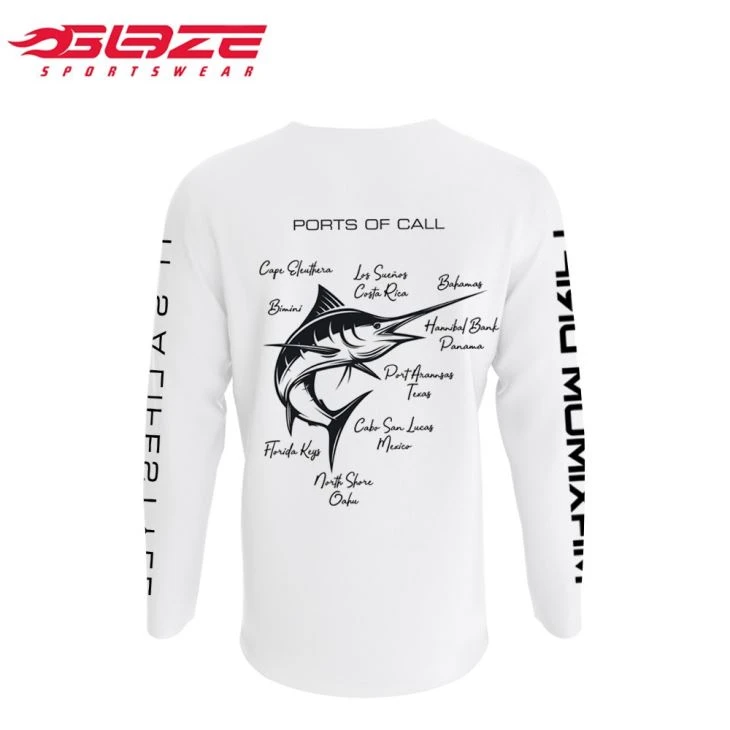 Anti UV Long Sleeve Fishing Shirt